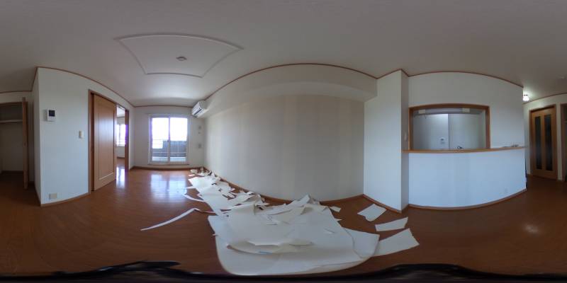 パノラマ画像リビング