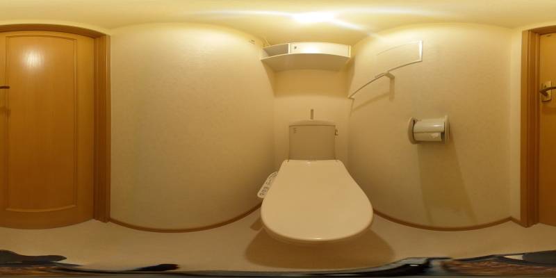 パノラマ画像トイレ