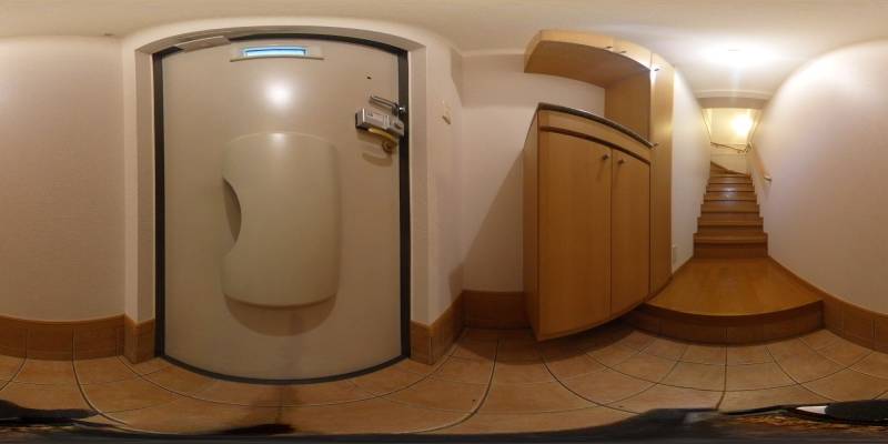 パノラマ画像玄関