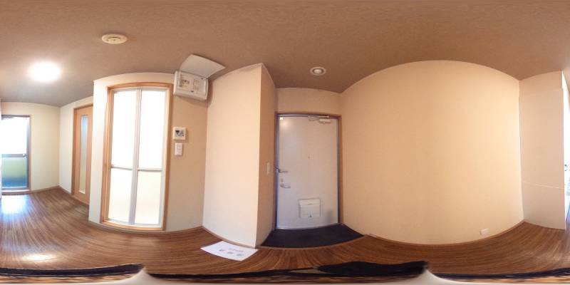 パノラマ画像玄関