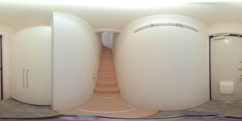 パノラマ画像玄関