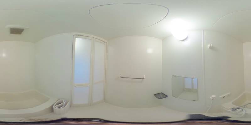 パノラマ画像バスルーム