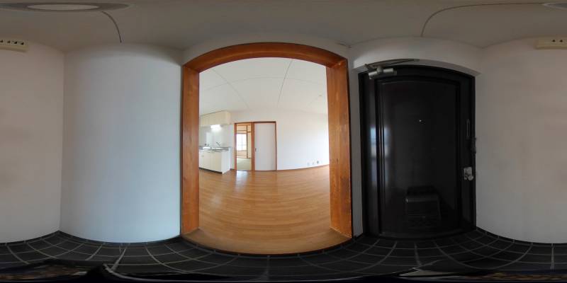 パノラマ画像玄関