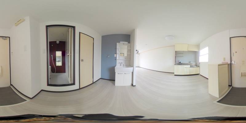 パノラマ画像玄関