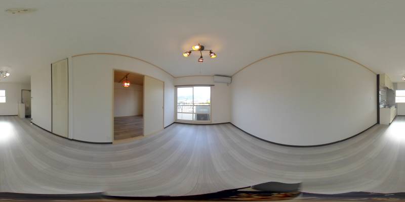 パノラマ画像リビング