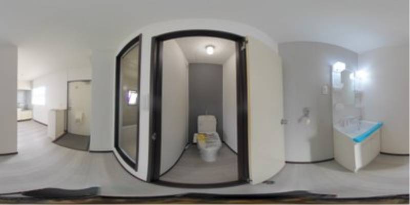 パノラマ画像トイレ