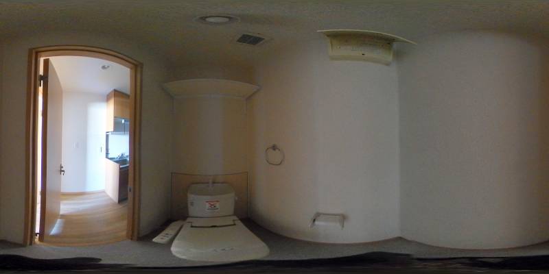 パノラマ画像トイレ