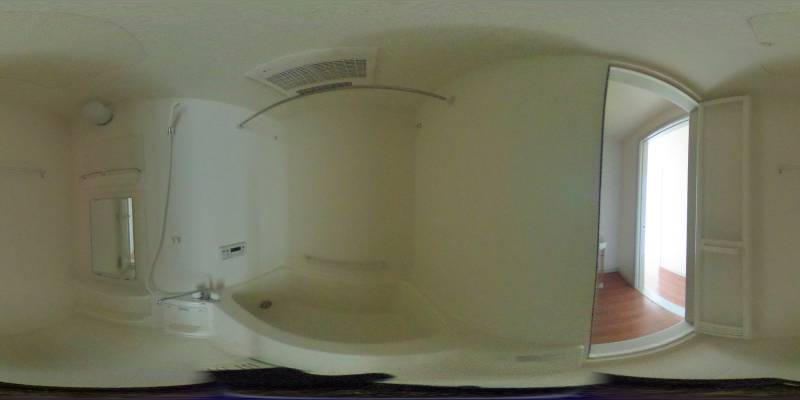 パノラマ画像バスルーム
