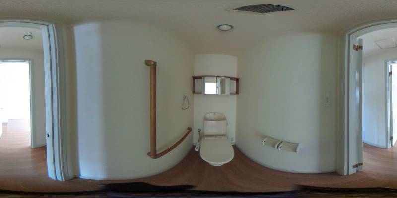 パノラマ画像トイレ