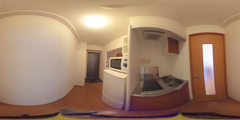 パノラマ画像キッチン