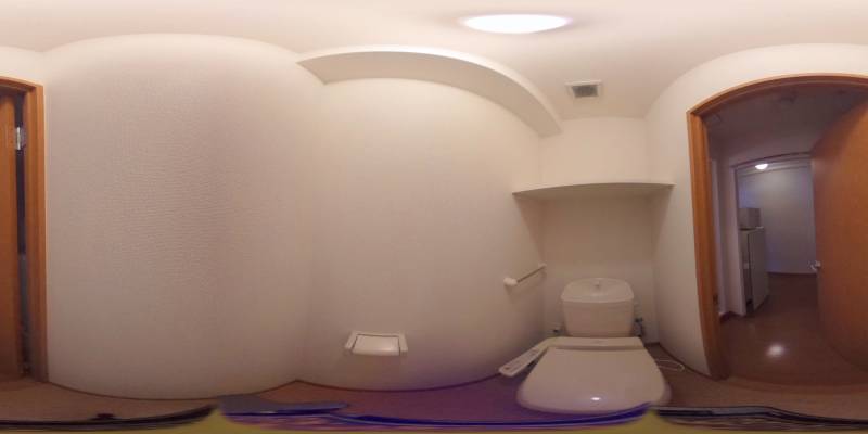 パノラマ画像トイレ