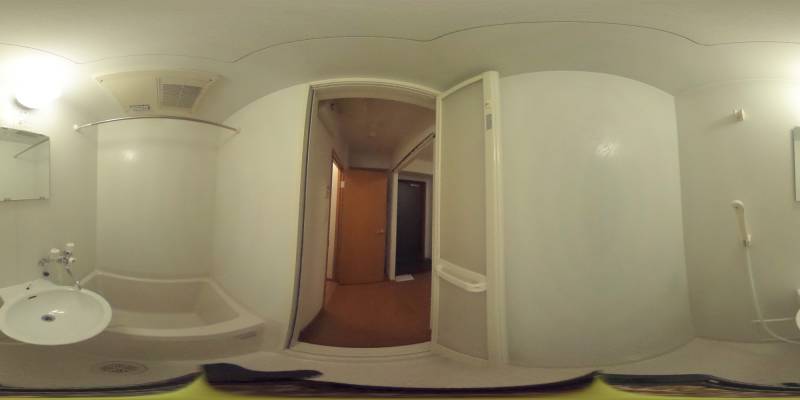 パノラマ画像バスルーム