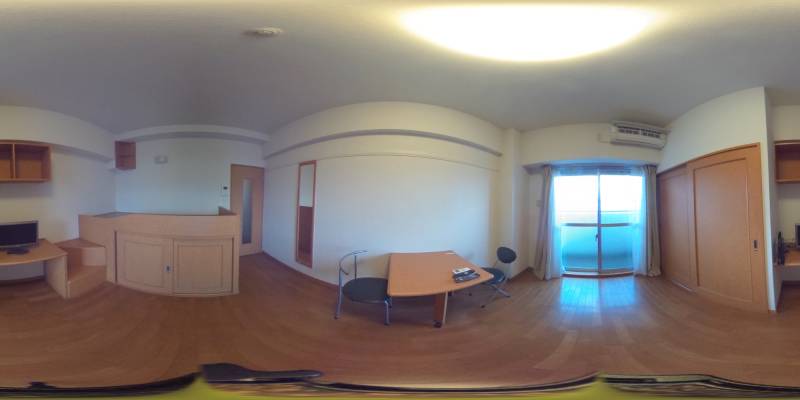 パノラマ画像洋室