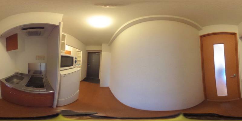 パノラマ画像キッチン