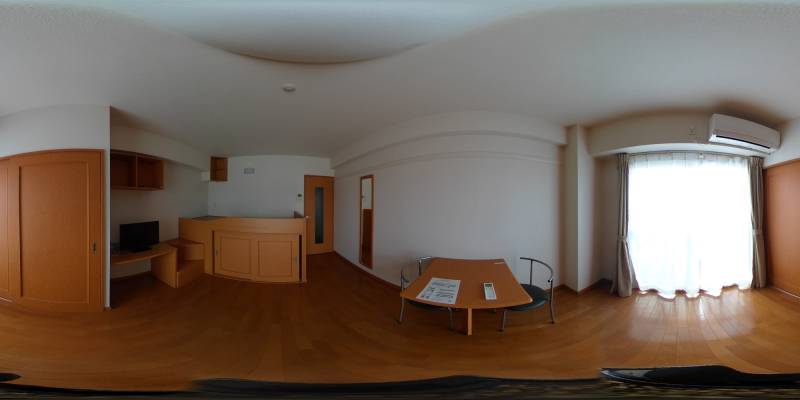 パノラマ画像洋室