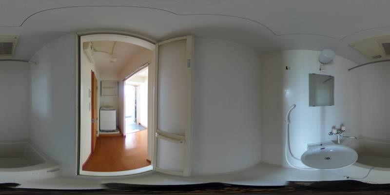 パノラマ画像バスルーム