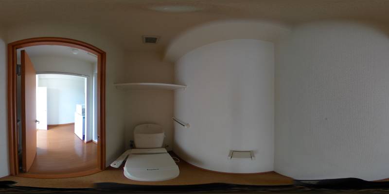 パノラマ画像トイレ