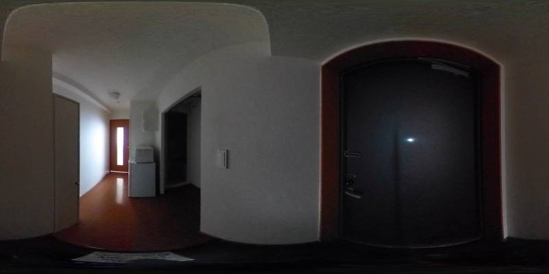 パノラマ画像玄関