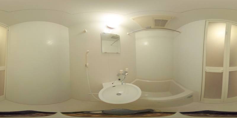 パノラマ画像バスルーム