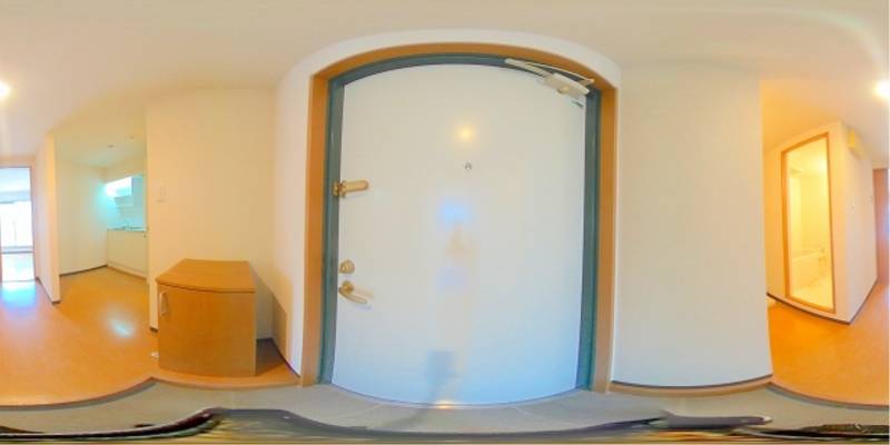 パノラマ画像玄関