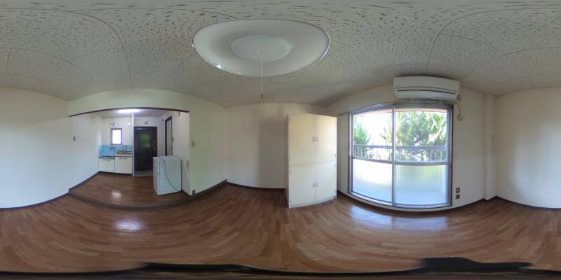 パノラマ画像洋室