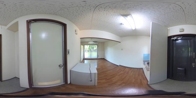 パノラマ画像玄関