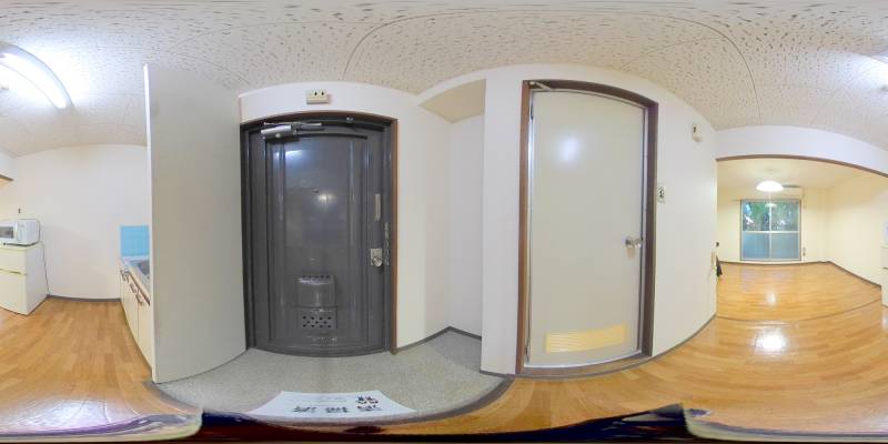 パノラマ画像玄関