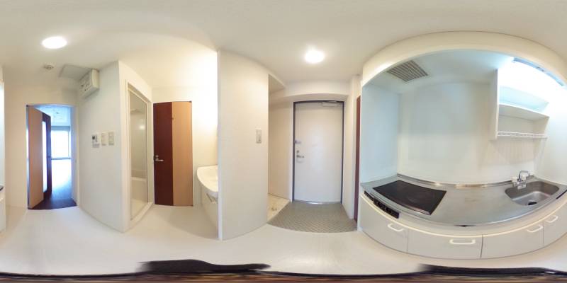 パノラマ画像キッチン