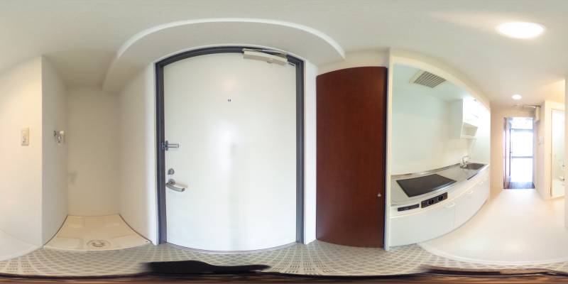 パノラマ画像玄関