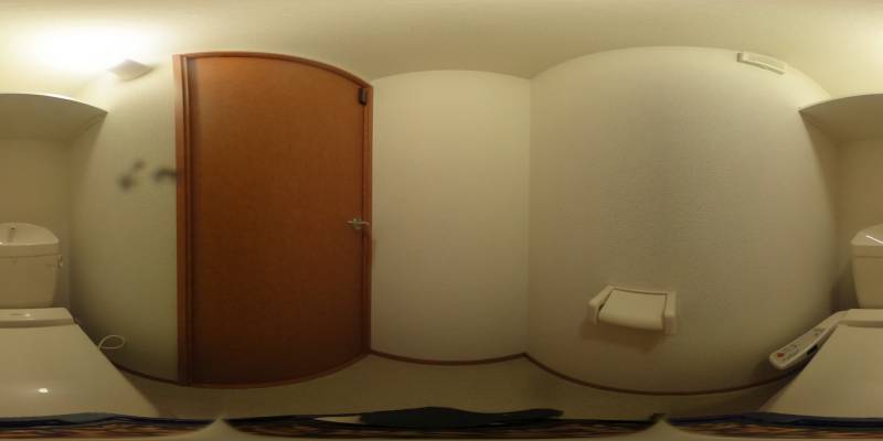パノラマ画像トイレ