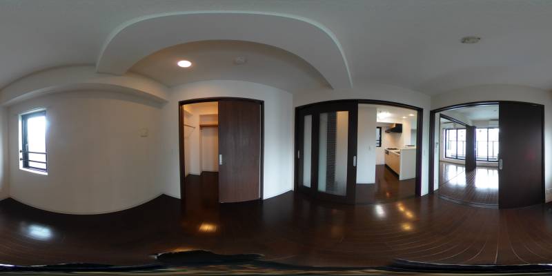 パノラマ画像洋室