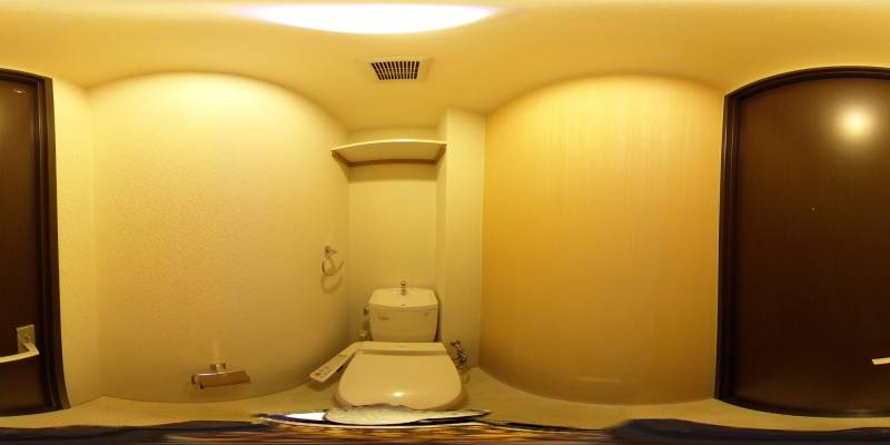 パノラマ画像トイレ