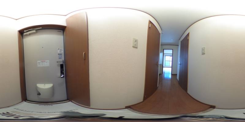 パノラマ画像玄関