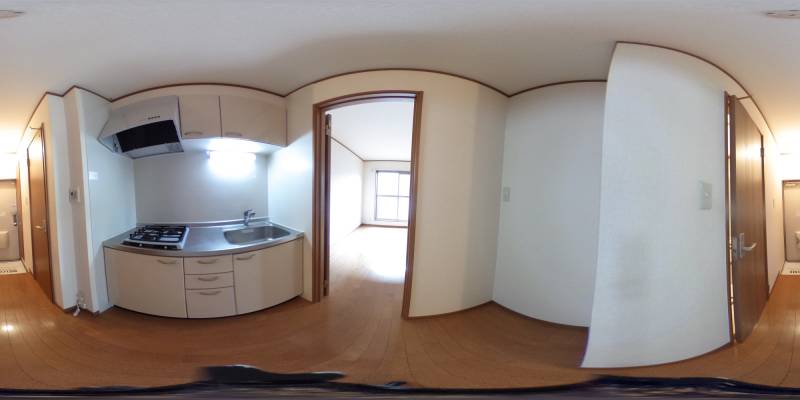 パノラマ画像キッチン