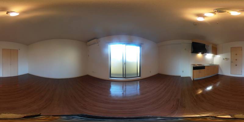 パノラマ画像リビング