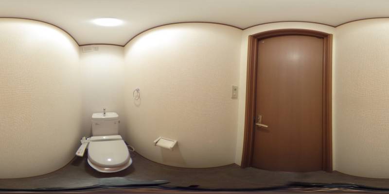 パノラマ画像トイレ
