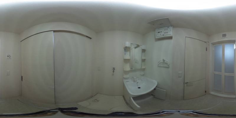 パノラマ画像洗面所