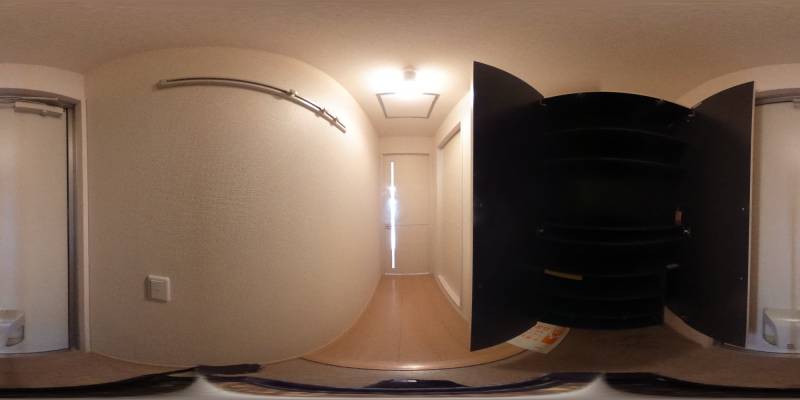 パノラマ画像玄関