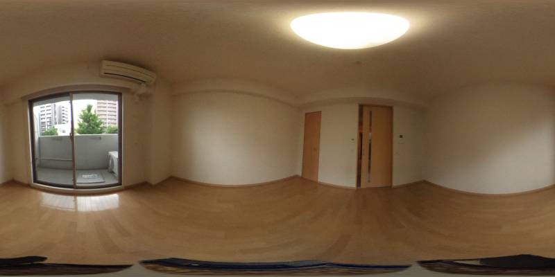 パノラマ画像洋室