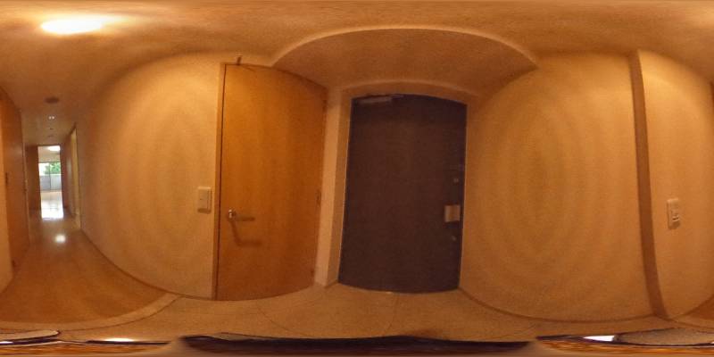 パノラマ画像玄関