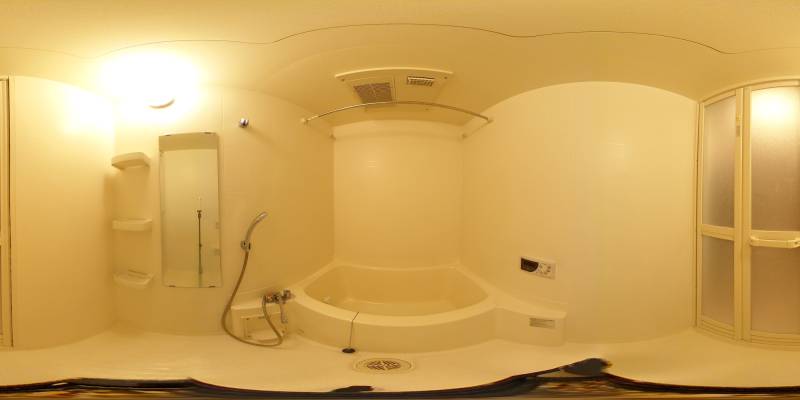 パノラマ画像バスルーム