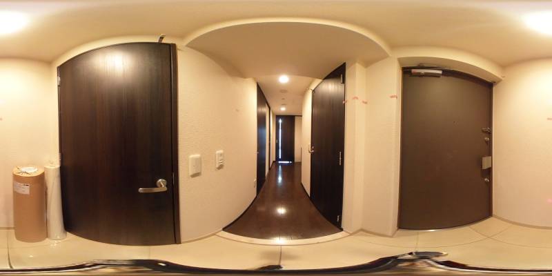 パノラマ画像玄関