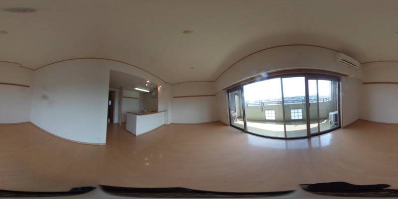 パノラマ画像リビング