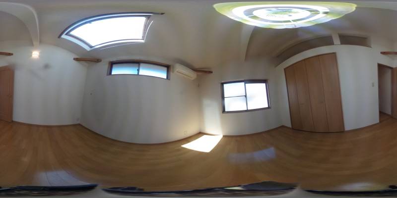 パノラマ画像洋室