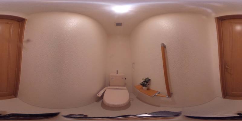 パノラマ画像トイレ