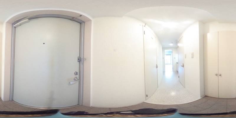 パノラマ画像玄関