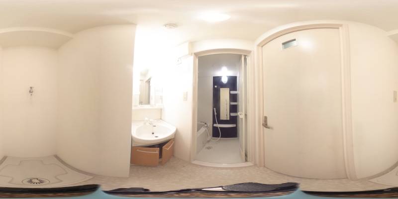 パノラマ画像洗面所