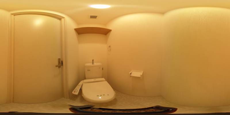 パノラマ画像トイレ