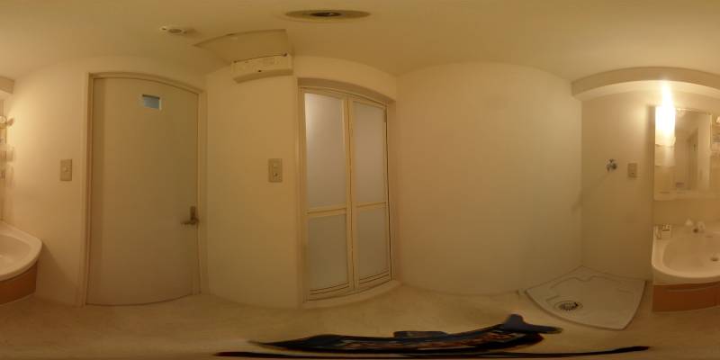 パノラマ画像洗面所