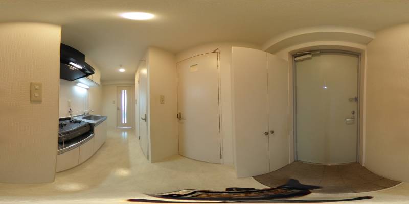 パノラマ画像玄関